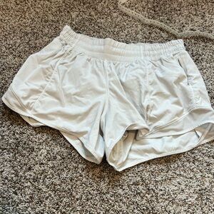 lululemon athletica Light Gray Athletic Shorts